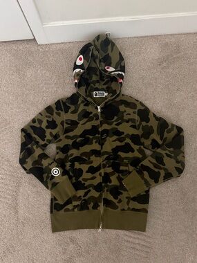 BAPE PONR Shark Zip Hoodie